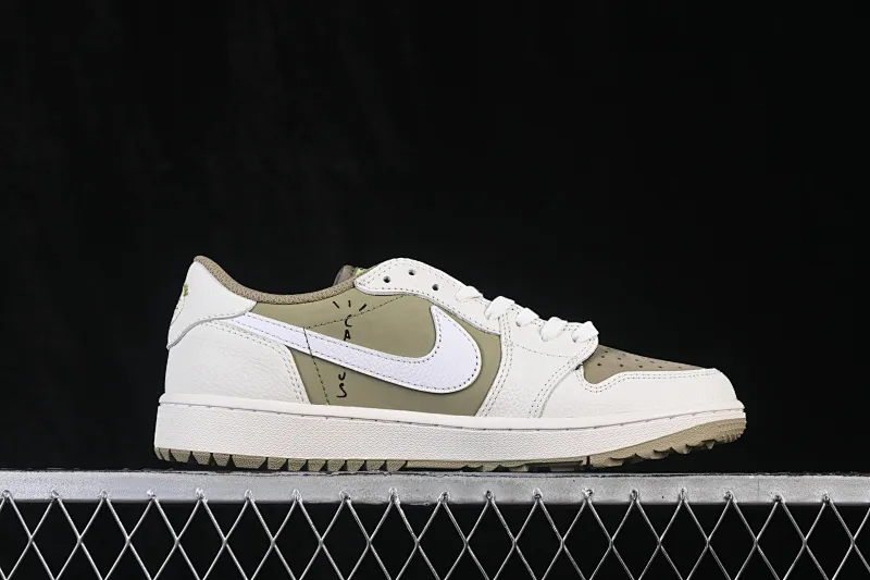 All categories Air Jordan Jordan series basketball shoes Air Jordan 1 Low ZG version Travis Scott x Air Jordan 1 Low OG AJ1 Joe 1 undercut low top full head layer FZ3124-200